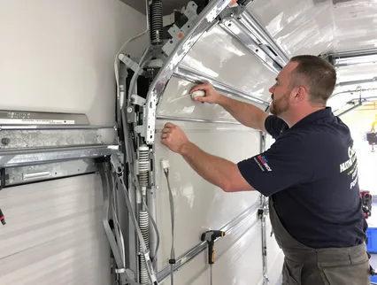 Noisy Garage Door Fix in Trumbull, CT