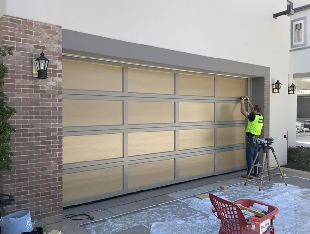 Garage door replacement service by Trumbull Center Garage Door Repair in Trumbull Center