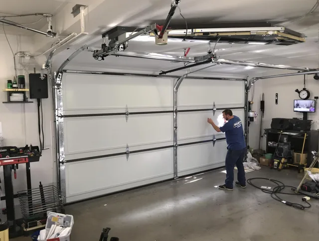 Professional garage door repair service by Trumbull Center Garage Door Repair in Trumbull Center