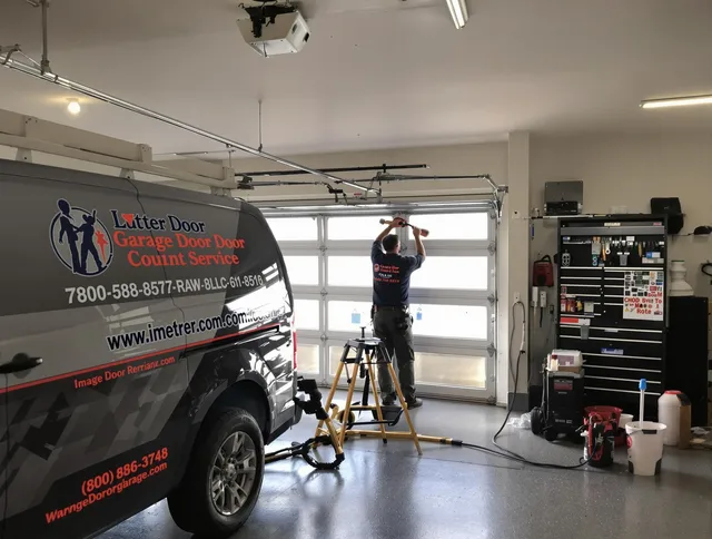 Trumbull Center Garage Door Repair team performing same-day garage door repair in Trumbull Center